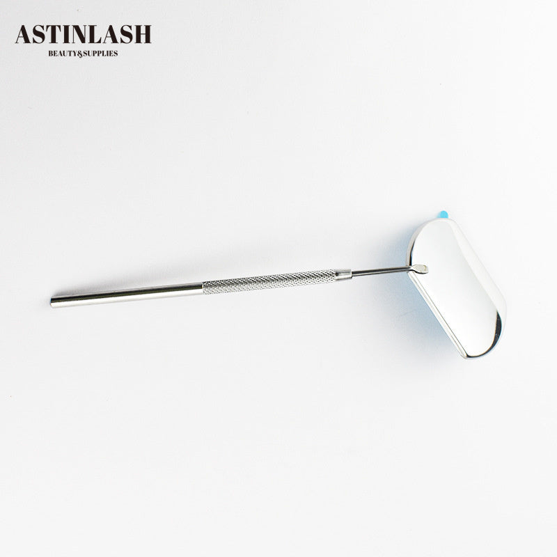 ASTINLASH Stainless Steel Long Handle Magnifying Cosmetic Mirror Multi-Color Eyelash Extension Grafting Tools for Beauty Use
